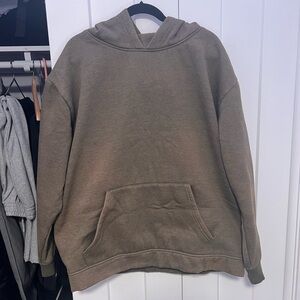 Cozy Olive Green Hoodie